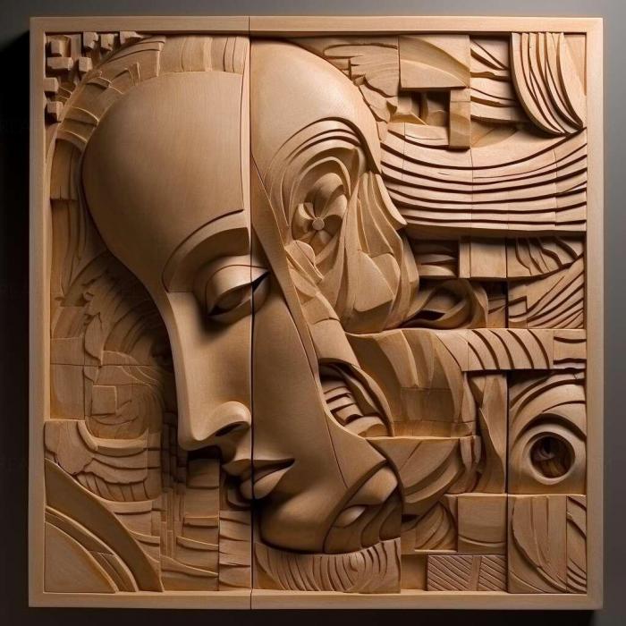 نموذج ثلاثي الأبعاد لآلة CNC 3D Art 